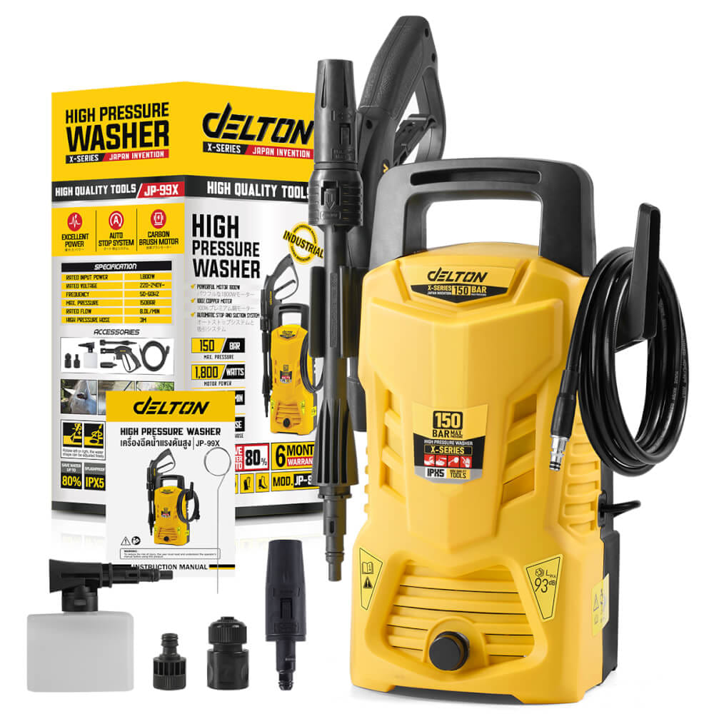 เครื่องฉีดน้ำแรงดันสูง DELTON รุ่น JP-99X 150 บาร์ 1800 วัตต์_9